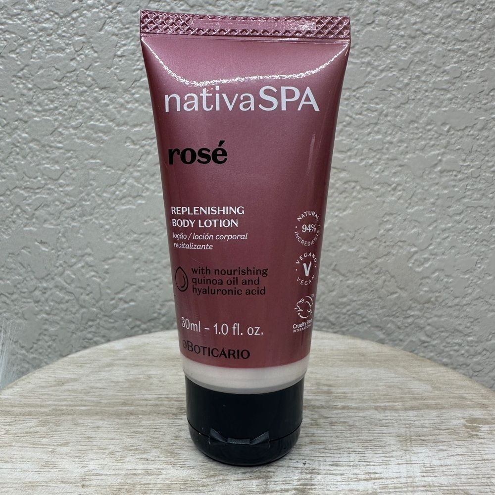 $5 🌙 NativeSpa‎ Rose Replenishing Body Lotion 🆕